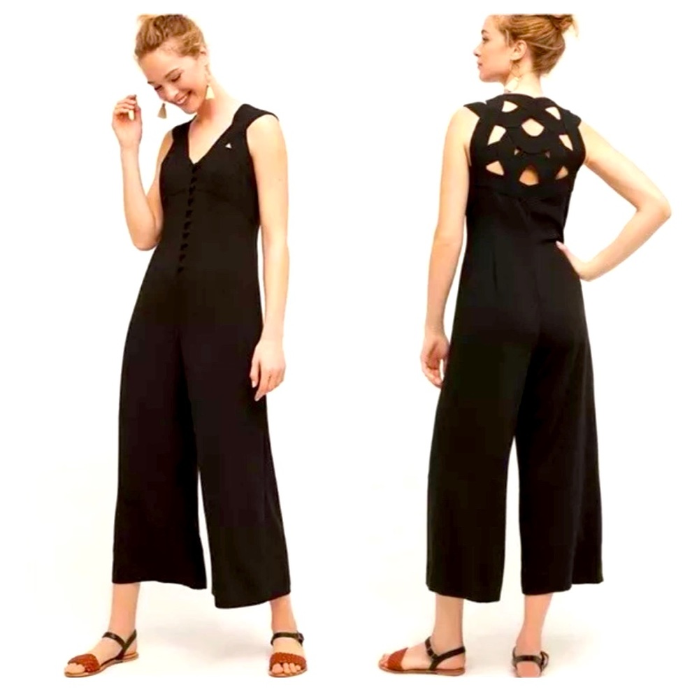NWT Anthropologie HD Departure jumpsuit sz 2